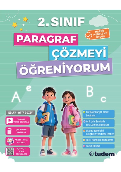 2.sınıf Paragraf Çözmeyi Öğreniyorum