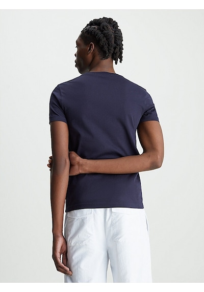 Calvin Klein Calvın Kleın Erkek T-shırt J30j322552-chw Lacivert