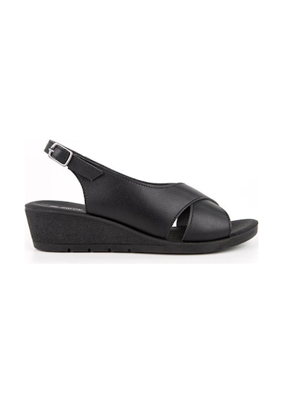 Muya Vienza 31028-001 Anatomik Taban Kadın Sandalet Siyah 36-40 001