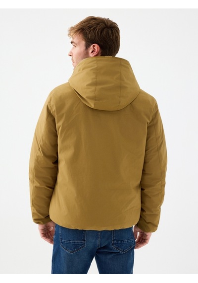 Regular Fit Erkek Mont Mustard