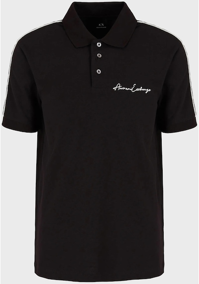 Armani Exchange Erkek Polo Yaka T Shirt 8nzfsg Zj81z 1200 Siyah