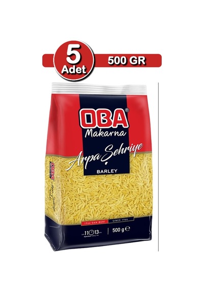 Oba Arpa Şehriye 5 x 500 G