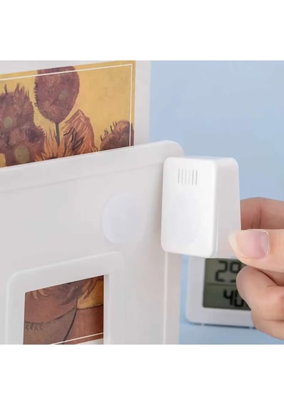 45mm Mini Nem Sıcaklık Ölçer Hava Durumu Isı Gösterge Dijital Ekran Termometre Ev Oda Ofis Kuluçka