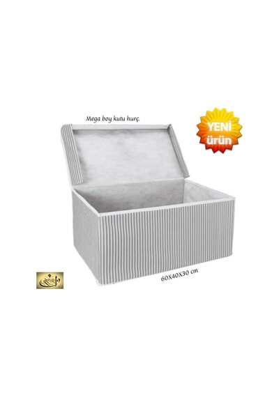 1 Adet Kutu Hurç Dolap Düzenleyici Çok Amaçlı Organizer 60 40 30 Tela 40 X 40 Gri Tr Diğer