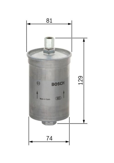 BOSCH F026407068 YAĞ FİLTRESİ CIVIC 05- ACCORD 08- CR-V 4×4 08- 2