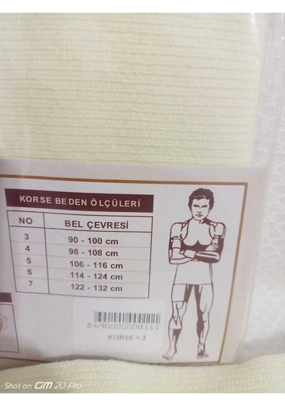 Unisex Yün Bel Korsesi Çok Renkli