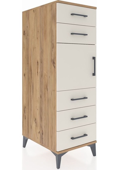 Kronos Dolap Tek Raflı 5 Çekmeceli Tek Kapaklı 44x59x134 Çam-aytaşı Atlas Çam Kronos Dolap Tek Raflı 5 Çekmeceli Tek Kapaklı 44x59x134 Çam-aytaşı Atlas Çam