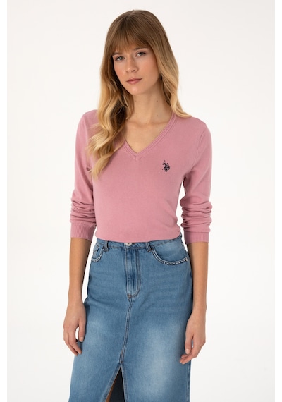 U.S. Polo Assn. U.s. Polo Assn. Kadın Koyu Pembe Kazak /triko 50313590-vr167