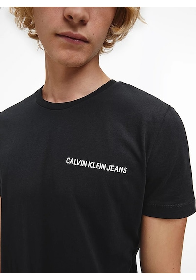 Calvin Klein Calvın Kleın Erkek T-shırt J30j307852-099 J30j307852-099 Siyah