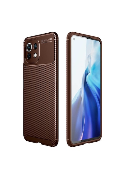 Xiaomi Mi 11 Lite Kılıf Karbon Silikon Case
