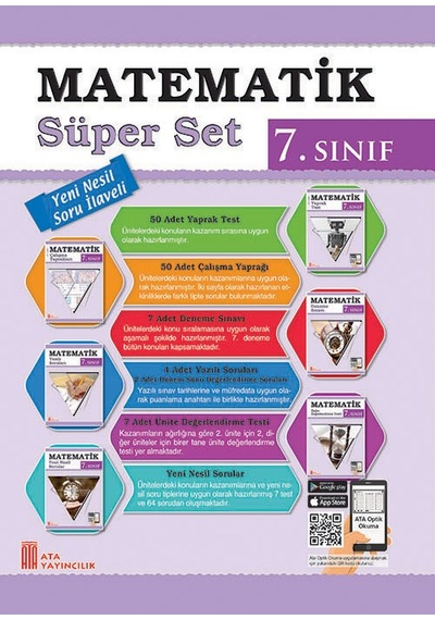 Ata Yayıncılık 7. Sınıf Matematik Süper Set