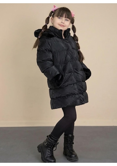 Boutiguestyles Kız Çocuk Şişme Mont Kürklü Gri Sedefli Işıltılı Çıkarılabilir Kapüşonlu Fermuarlı Siyah Boutiguestyles Kız Çocuk Şişme Mont Kürklü Gri Sedefli Işıltılı Çıkarılabilir Kapüşonlu Fermuarlı Siyah