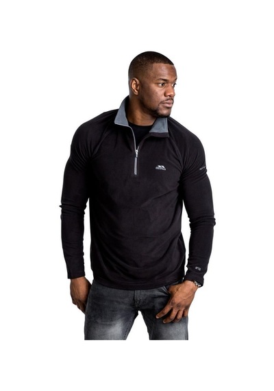 Trespass Maflmfn10001 Blackford Male Microfleece At100 Black Erkek Polar 001