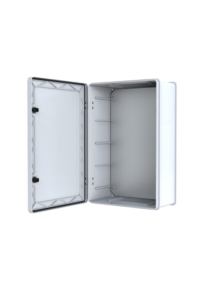Yavuz Abs Pano 40 X 60 X 24.2 Cm Taban Saclı Ip65 Plastik Pano Montaj Plakalı Elektrik Kutusu Pano Darbeye Dayanıklı Dış Ortam Muhafaza Kutusu Abs Pano Poli 046 Sku: Smgstk419807ce55