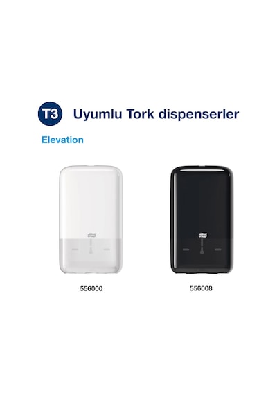 Tork 114273 Katlamalı Premium Tuvalet Kağıdı 2 Katlı 252x30 Yaprak