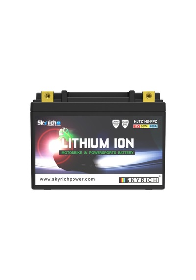 Hjtz14s-fpz Skyrich Lityum Motosiklet Aküsü 12.8v 8ah 480cca 150 87 110