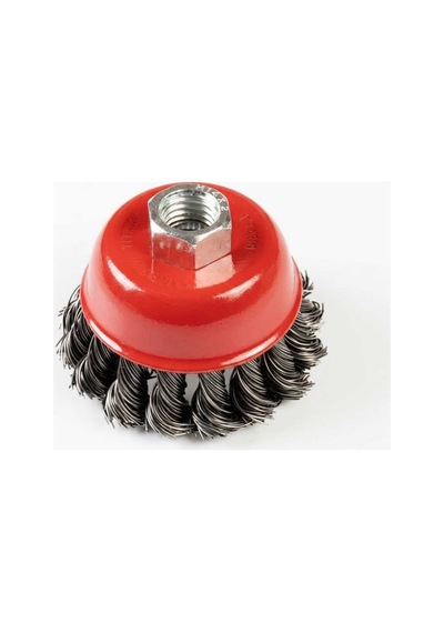 100 Mm Burgulu Çanak Fırça