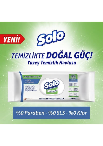Temizlikte Doğal Güç Okaliptus&çam Esintisi Yüzey Temizlik Havlusu 100 Yaprak Diğer