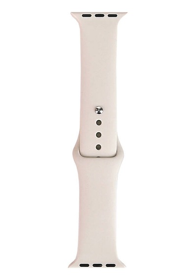 Zore Watch 7 41mm Band Serisi Klasik Kordon Silikon Strap Kayış-starlight
