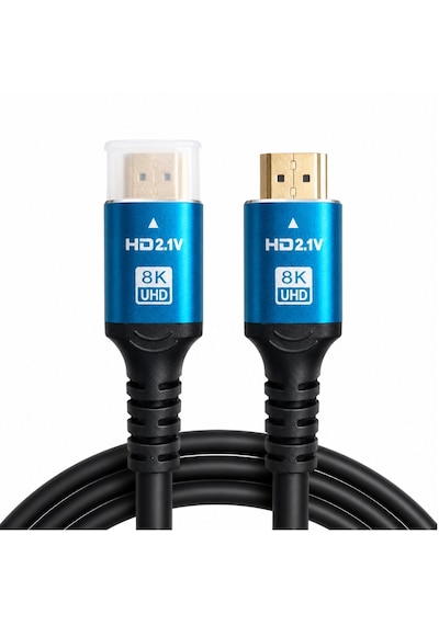 6060 8k Ultra Hd 2.1v 48gbps Hdmi Kablo 1.5 Metre Altın Kaplama Led Tv