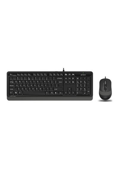 A4 Tech F1010 Q Usb Gri Mm Kablolu Klavye Mouse Set