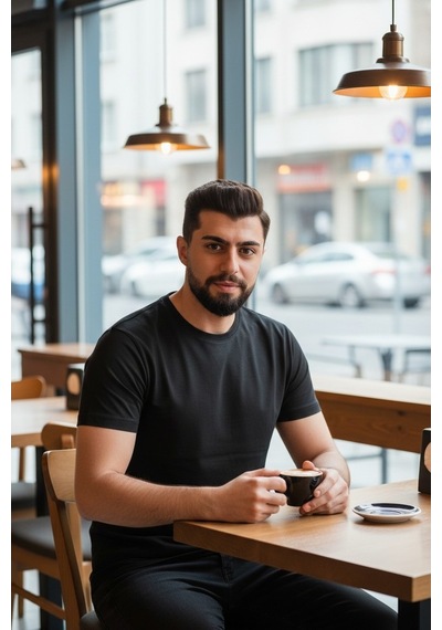 Luxıc Core Unisex Siyah %100 Pamuk Basic Tişört Bisiklet Yaka Kısa Kol Rahat Kesim Günlük Yazlık Xl - Lcr-ts-sıyah