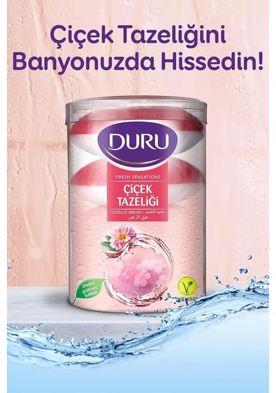 Fresh Sensations Çicek Tazeliği Sabun, 100 Gramx4 Diğer
