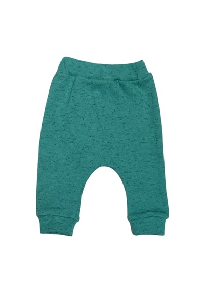 Babysena Happy Baskılı Unisex Bebek Bodyli 3 Lü Takım Turkuaz