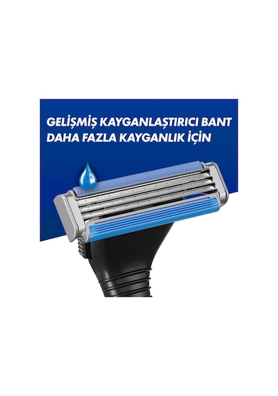 Sensor3 Erkek Tıraş Seti 6 Bıçak + 200 Ml Tıraş Jel+ Çanta Hediyeli