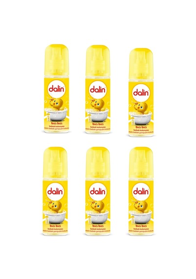 Dalin Bıcı Bıcı Bebek Kolonyası 6 'Lı