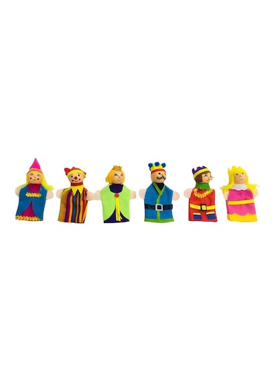 Parmak Kukla - Kukla Set - 6'Lı