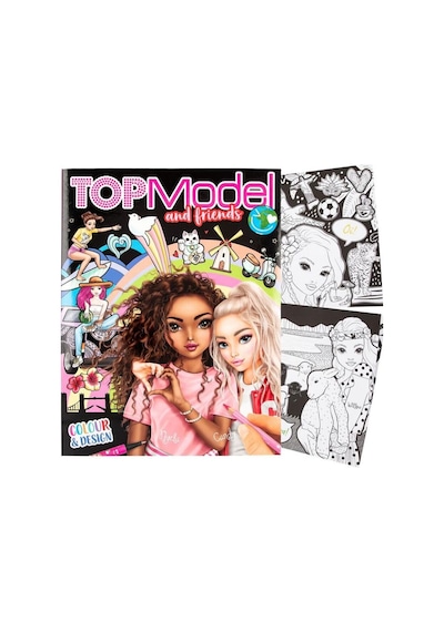 Top Model Tasarım Ve Boyama Defteri 412451
