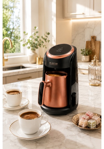 Evona Lunera Premium 600 W Bol Köpüklü Türk Kahve Makinesi