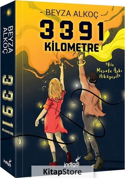 Kitapstore- 3391 Kilometre Karton Kapak / Beyza Alkoç