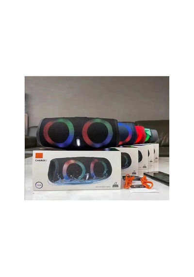 Charge5 Bluetooth Speaker Şarjlı Taşınabilir Kablosuz Hoparlör Sd Kart Usb Aux Fm Radyo