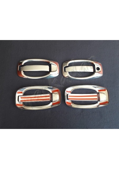 Markadan Citroen Nemo Krom Kapı Kolu 2008 Sonrası 4 Kapı 8  Parça