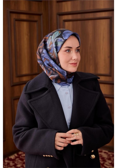 Silk Home Twill İpek Eşarp 11493-09 Siyah