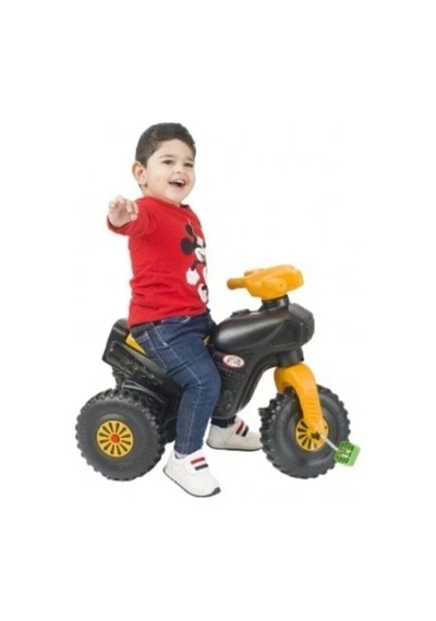 Enhoştoys 3 Tekerli Şahin Motor Çocuk Bisiklet Yeşil Çok Renkli