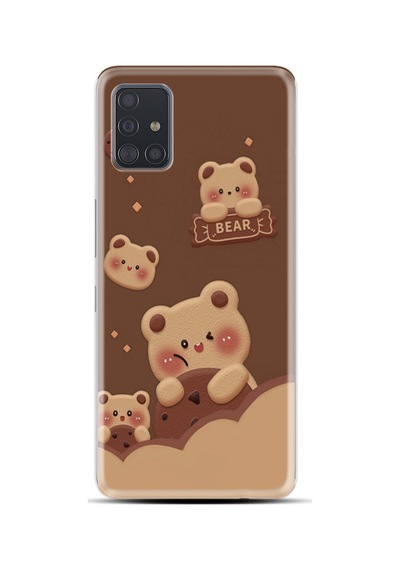 Samsung Galaxy Uyumlu A31 Kılıf Boutique Baskılı Resimli Bears Pcode -032