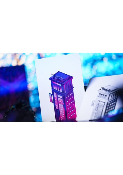 Tcc City Of Mirrors Premium Oyun Kağıdı Limited Edition Koleksiyonluk İskambil Kartları