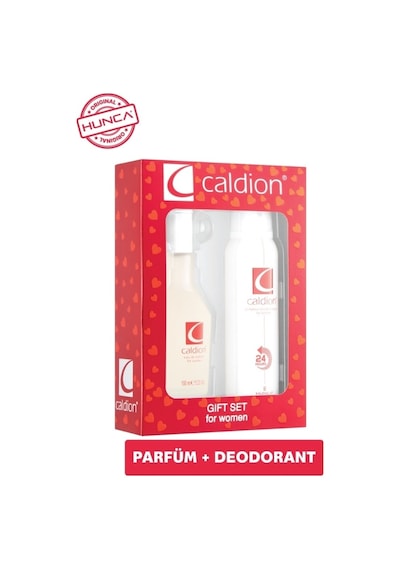 Caldion Parfüm Seti Kadın 100ml & Jagler Erkek 90ml + Deodorant Fresh