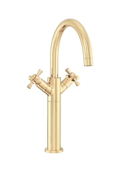 Eca Quadrille Yüksek Tip Lavabo Bataryası Altın 102808614