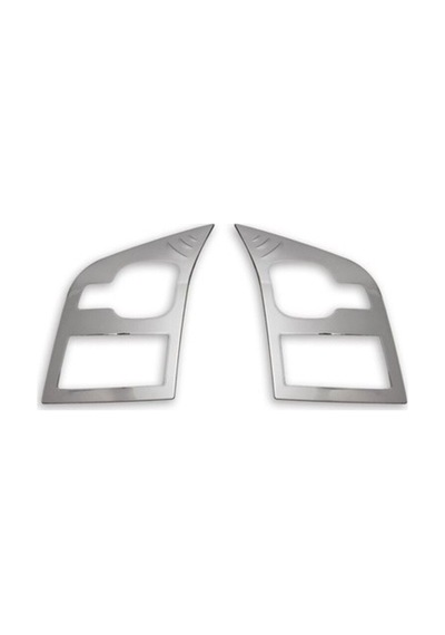 Ford Transit 2007-2013 Model Arası Krom Far Çerçevesi 2 Parça Paslanmaz Çelik