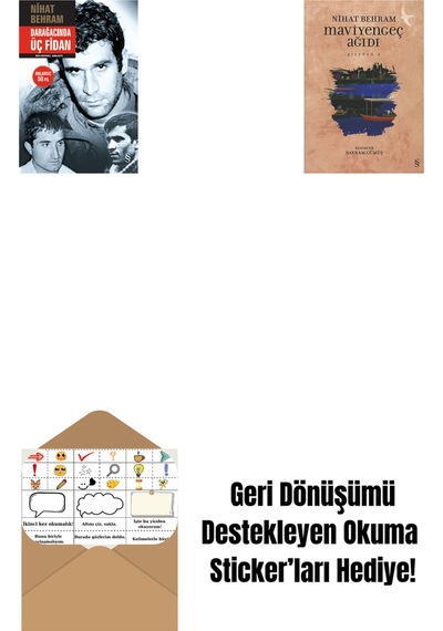 Darağacında Üç Fidan Ciltli + Maviyengeç Ağıdı + Okuma Sticker'ları