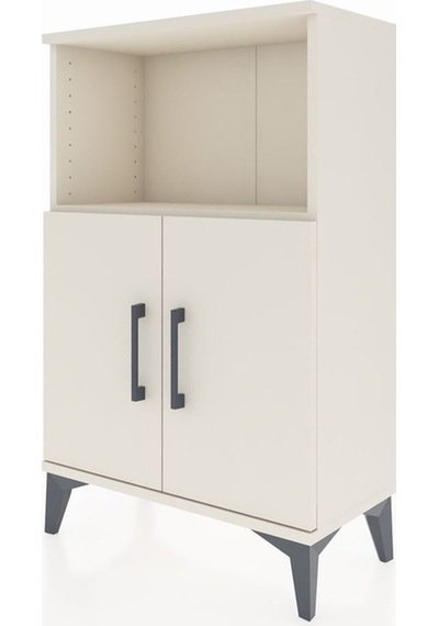 Arges Komodin 2 Raflı 2 Kapaklı 60x30x96 Aytaşı-aytaşı Aytaşı