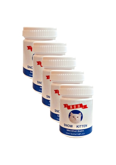 Snow Kitten Menthol Balm 50 Ml X 5 Adet