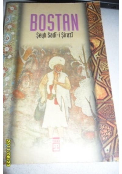 Bostan/Şeyh Sadi Şirazi