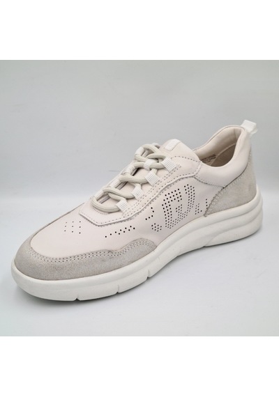 Greyder 34590 Kirli Beyaz Hakiki Deri Kadın Günlük Casual Sneaker Kirli Beyaz
