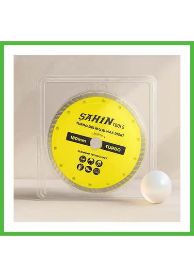 Vaveni 7 İnç 180 Mm Mermer Kesici Disk Spiral Arz