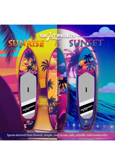 Sunrıse Sup Board Skatinger 335x84x15cm Tam Set Paddle Board Full